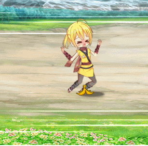 オトギリソウとバナナ.gif